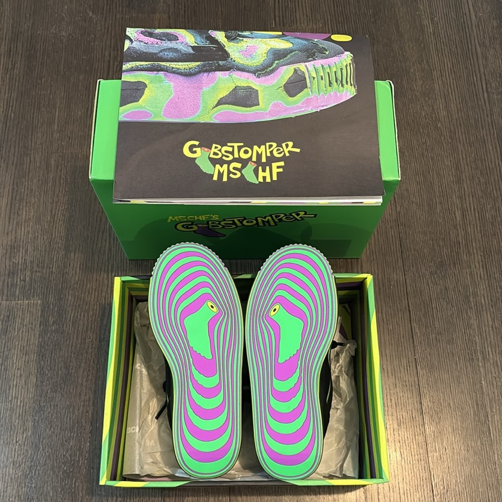 BRAND NEW MSCHF GOBSTOMPER SNEAKERS! SIZE 6! CERTIFIED GENUINE THRU STOCK X!